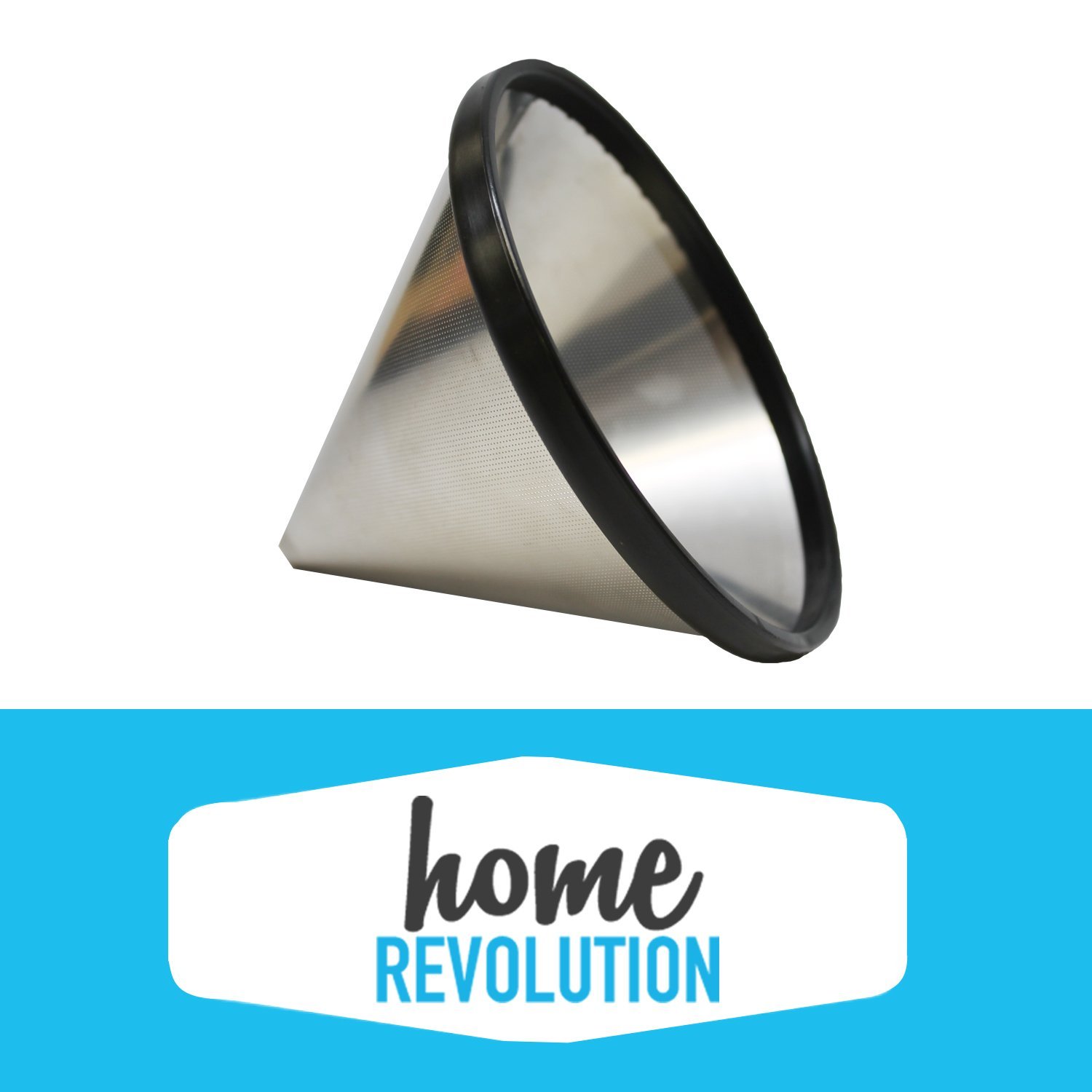 Chemex 6, 8, 10 Cup Comparable Washable & Reusable Stainless Steel Cone