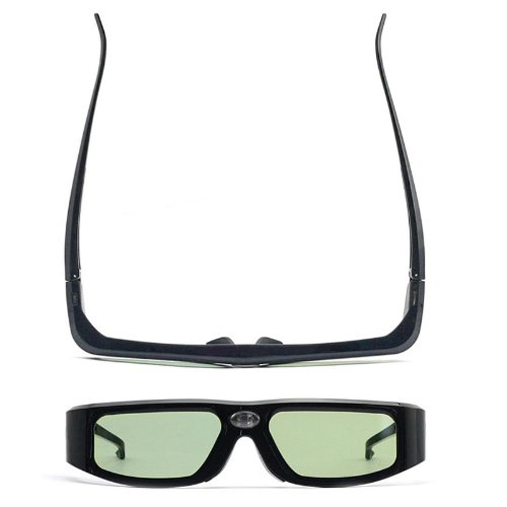 SainSonic 3D Active Shutter Glasses 10M 144Hz Rechargeable Infrared for Acer ViewSonic BenQ