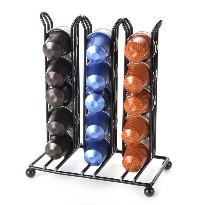 Lily's Home Counter Top Nespresso Coffee Capsules Holder. Holds 30