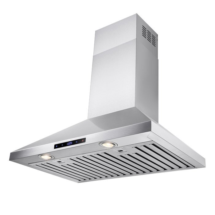 FIREBIRD 30" Stainless Steel Wall Mount 760CFM Powerful Kitchen Vent
