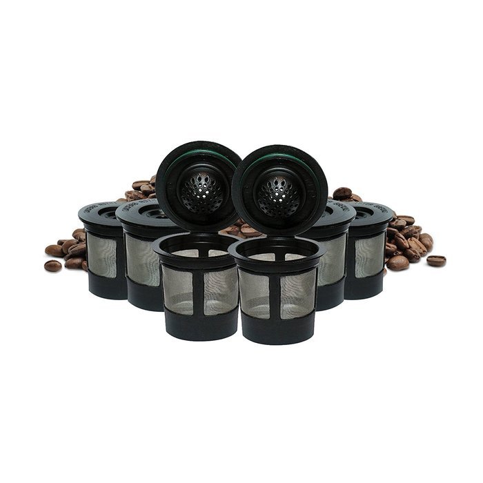 Premier Reusable Coffee Filter Pods Compatible w/ Keurig Kcup Coffee