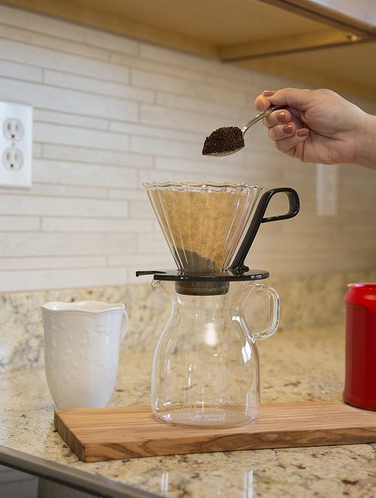 Primula Pike Pour Over Coffee Dripper and Carafe Set Borosilicate