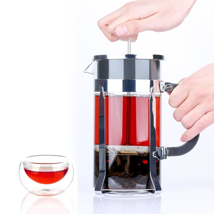 Zestkit French Press Coffee Tea Makers, 1 Liter 34 oz, Heat Resistant