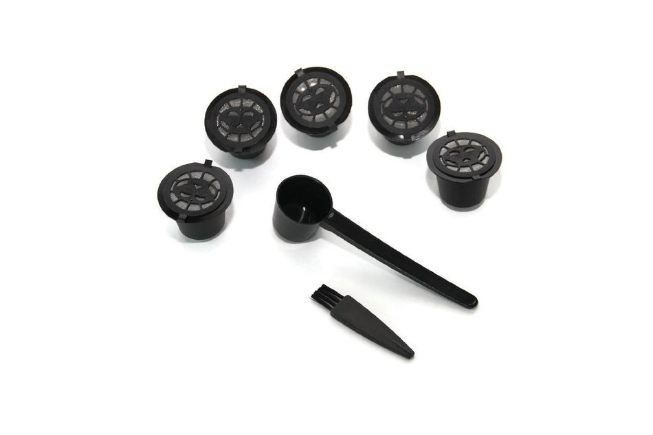 Nespresso Reusable Pods Refillable BPA Free Coffee Capsules by
