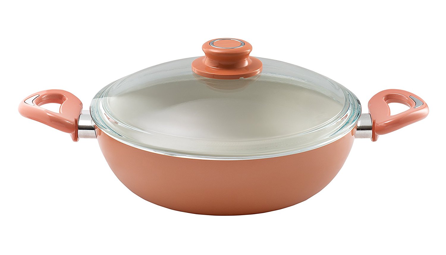 Essenso Ecotouch Lazio EnamelCoated Low Dutch Oven with Nonstick Ceramic Interior, PTFE / PFOA