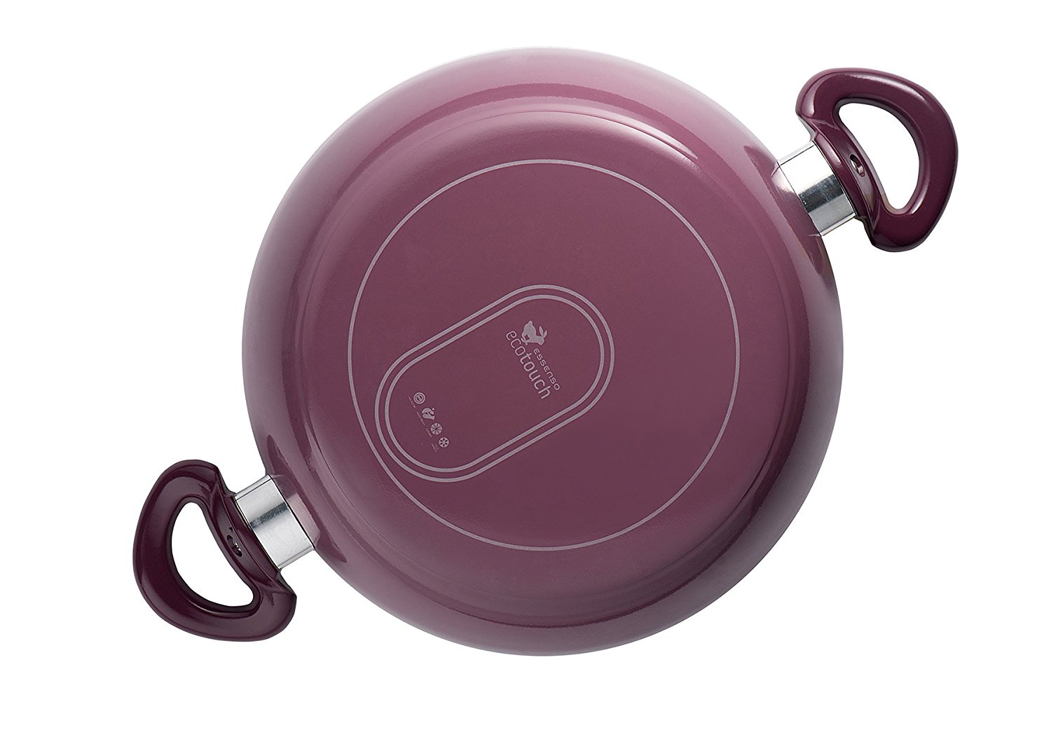 Essenso Ecotouch Lazio EnamelCoated Low Dutch Oven with Nonstick