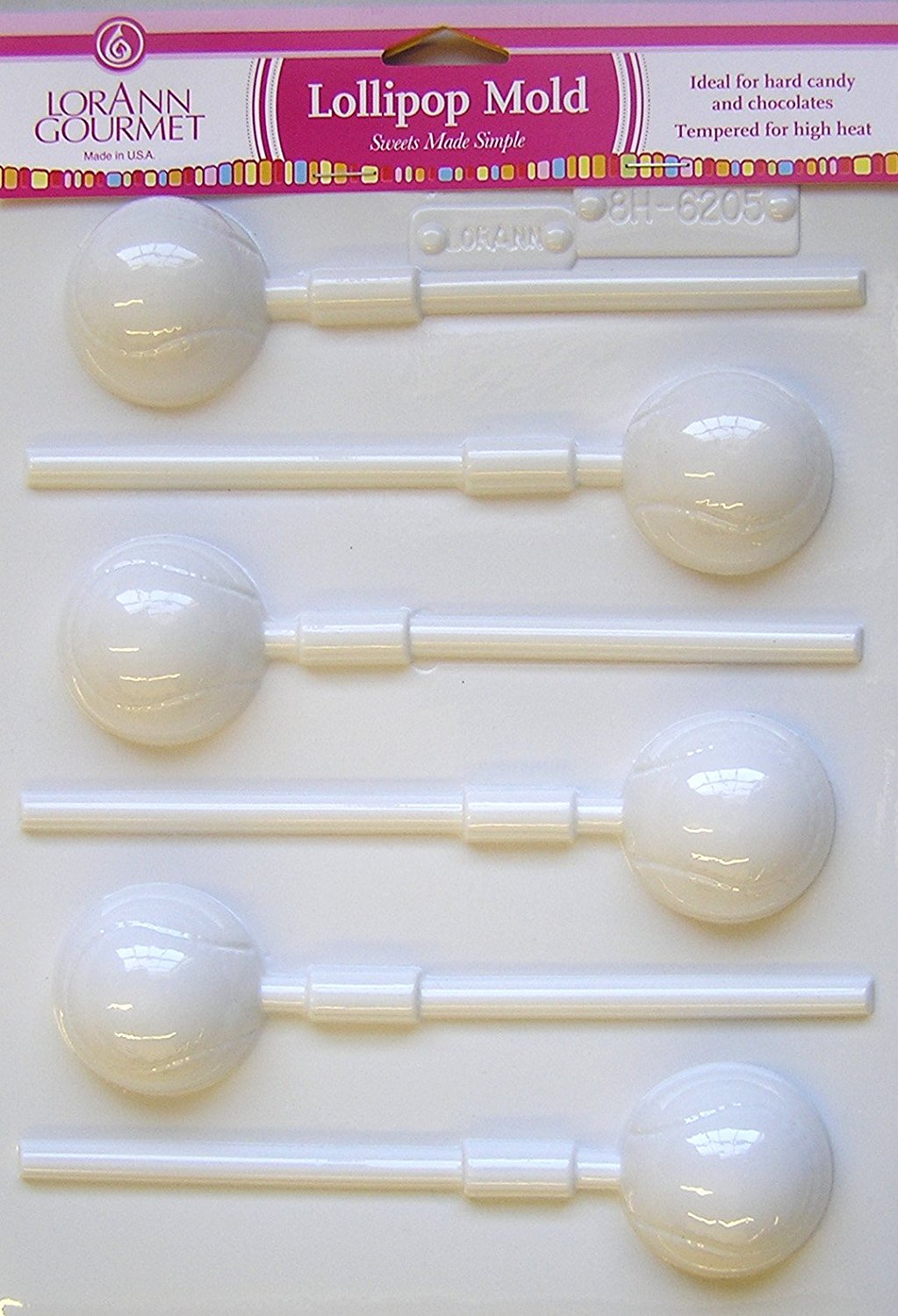 LorAnn Hard Candy Baseball Lollipop Mold free image download
