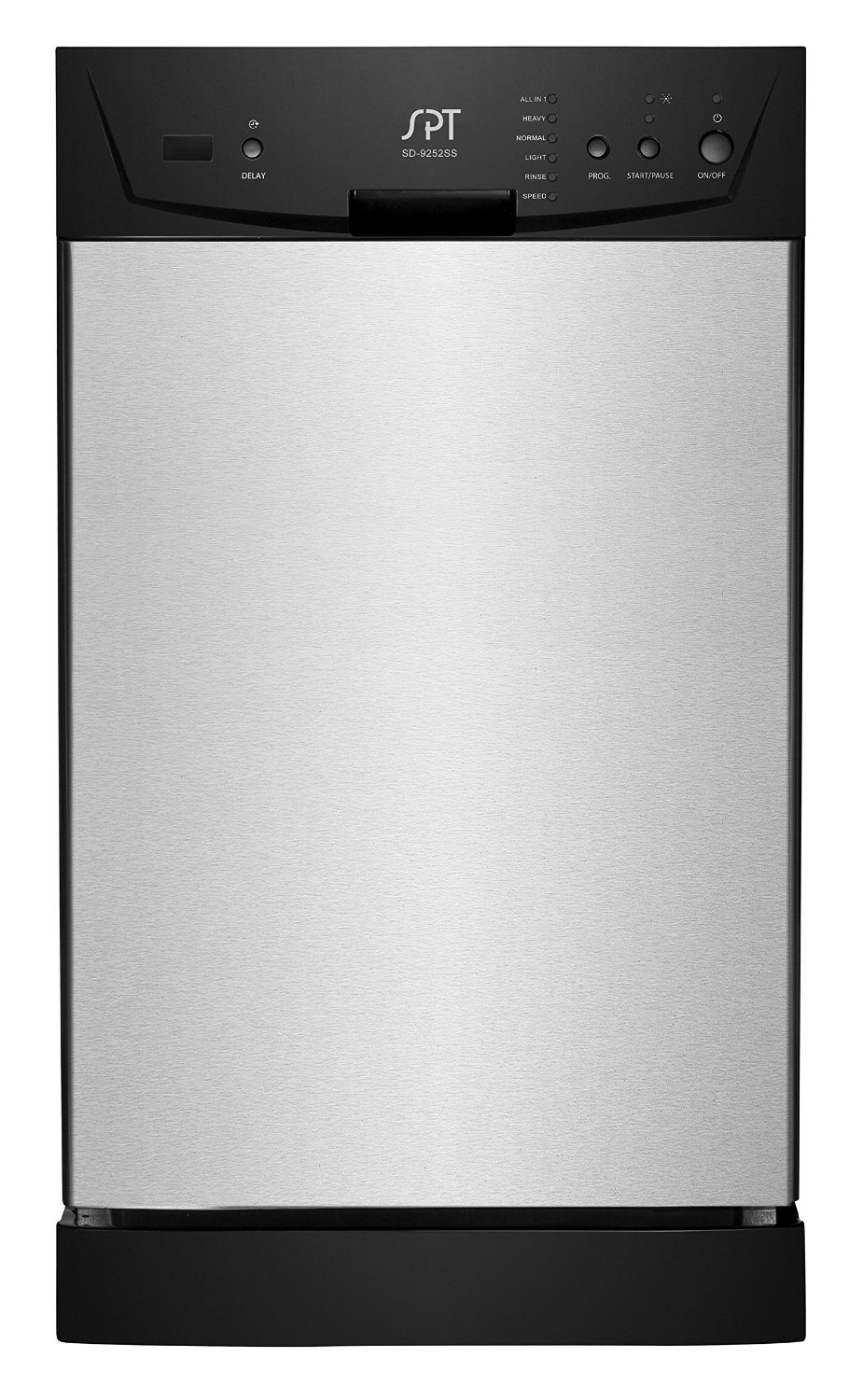 SPT SD9252SS Energy Star 18" BuiltIn Dishwasher, Stainless Steel free