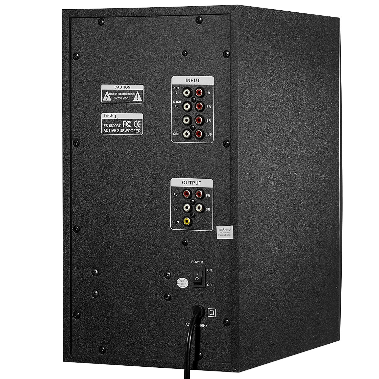 Frisby FS6600BT 5.1 Channel Stereo Home Theater System w/ Tower