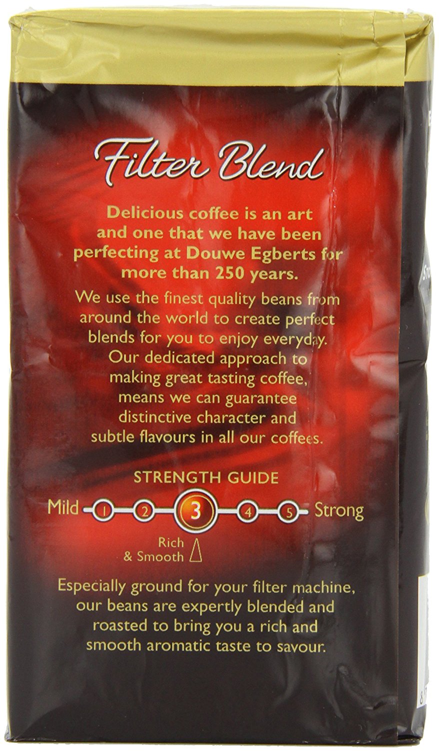 Douwe Egberts Douwe Egberts Filter Blend Ground Coffee, Medium Roast, 8