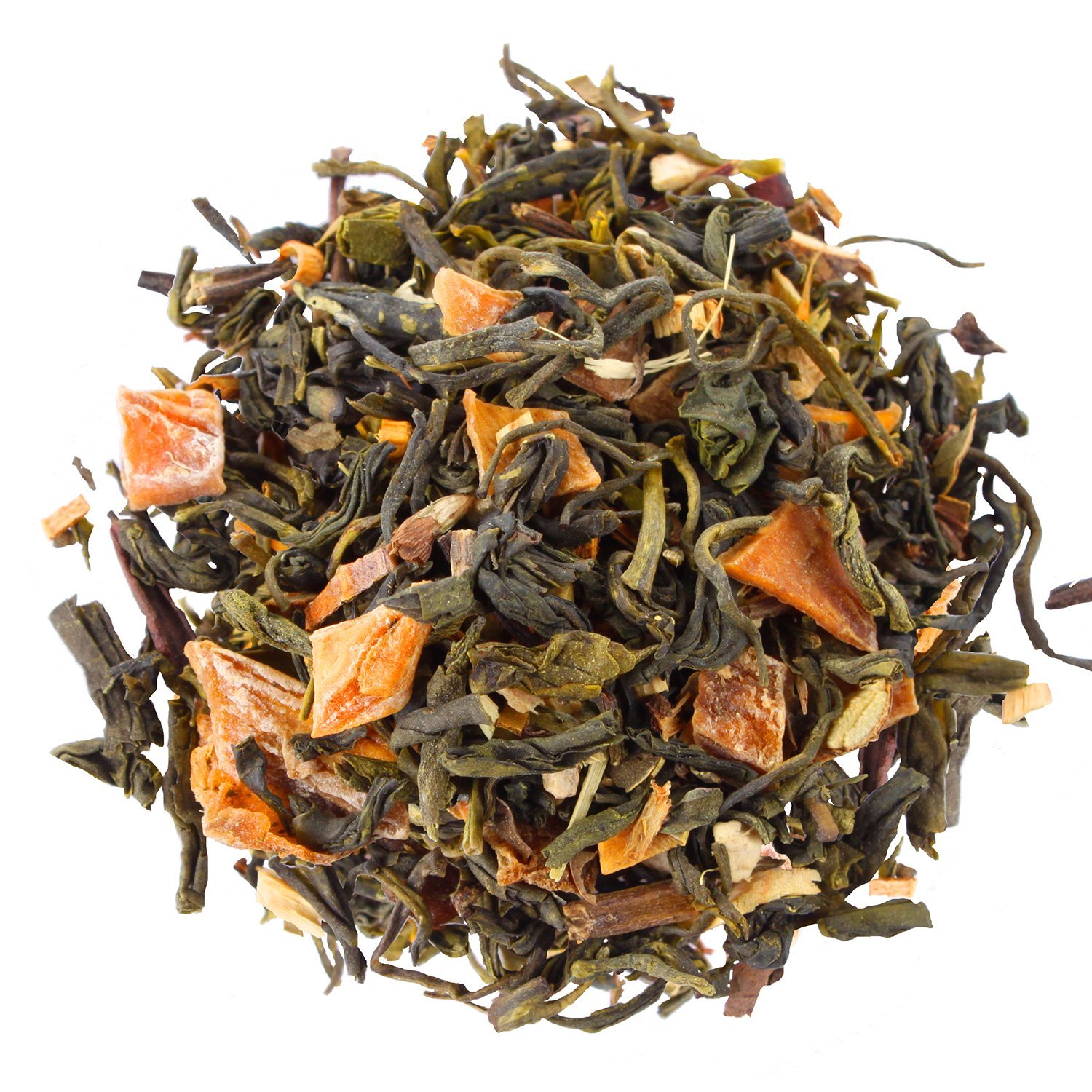Tea Forte GREEN MANGO PEACH Organic Loose Leaf Green Tea, 3.5 Ounce Tea