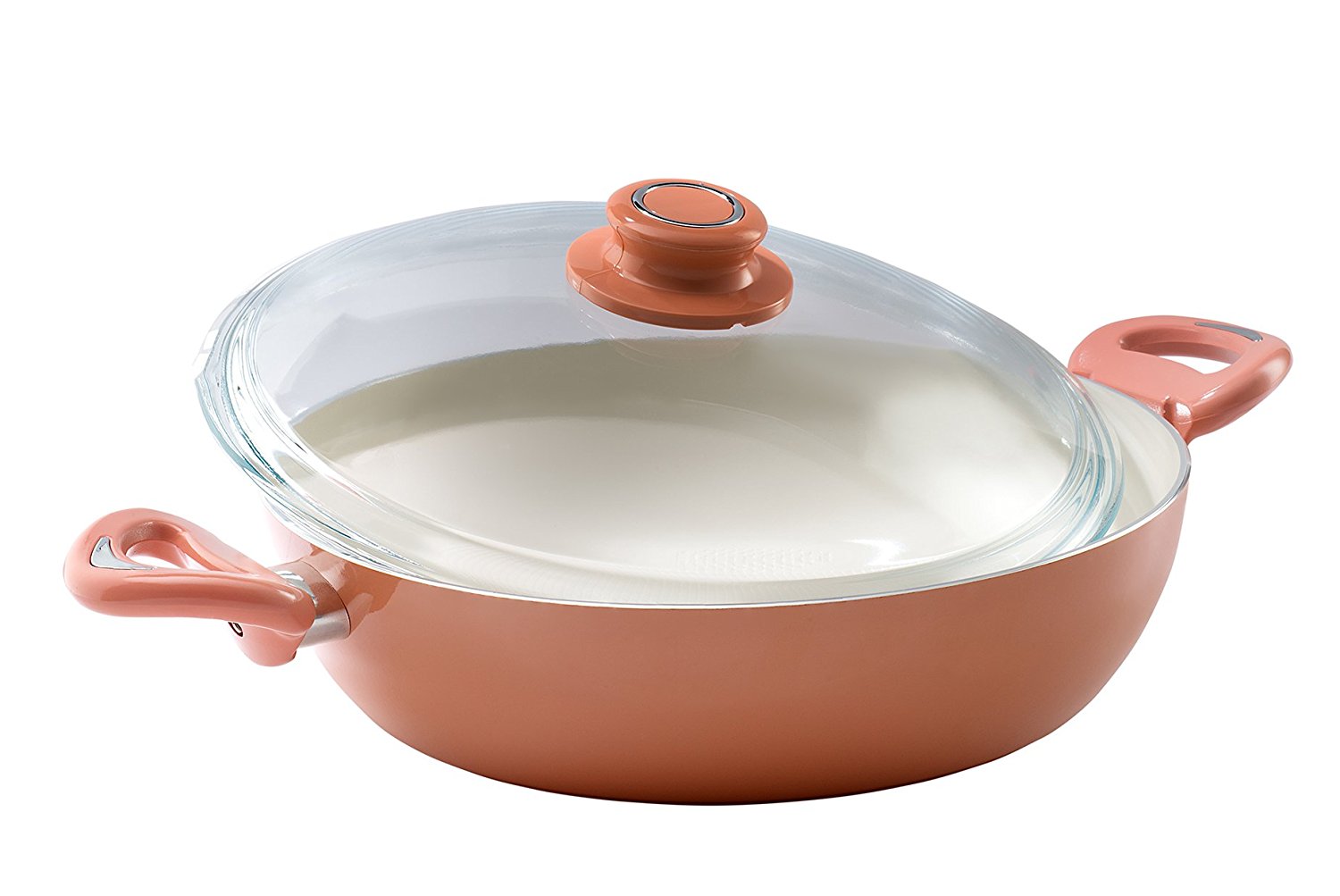 Essenso Ecotouch Lazio EnamelCoated Low Dutch Oven with Nonstick