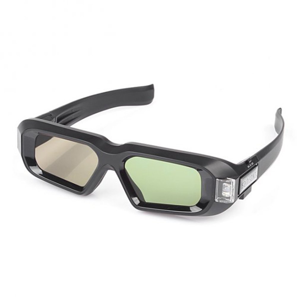 SainSonic 3D Active Shutter Glasses 10M 144Hz Rechargeable Infrared for