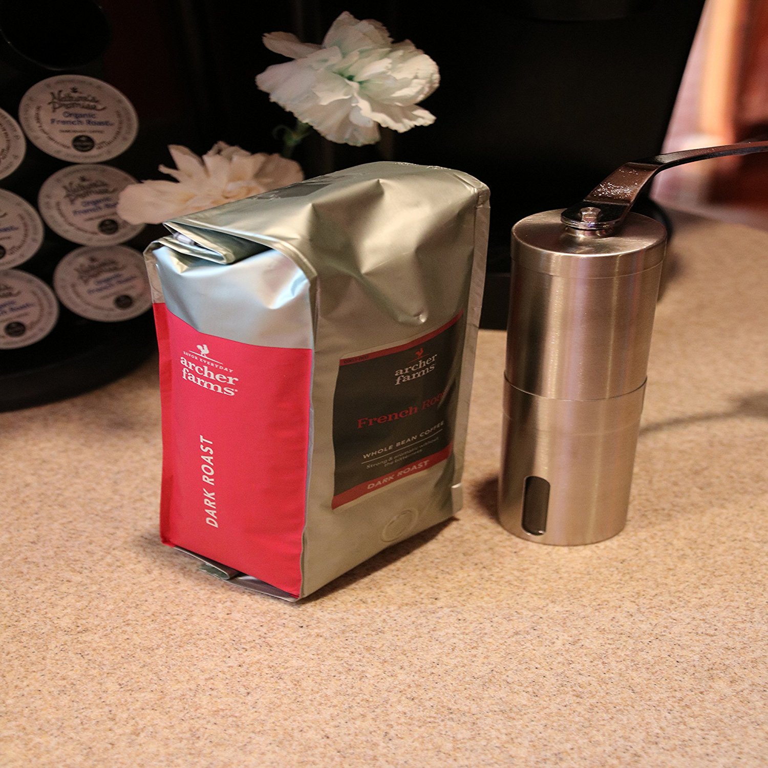 Five Star Manual Coffee Grinder Grind Coffee Beans, Spices and Pepper