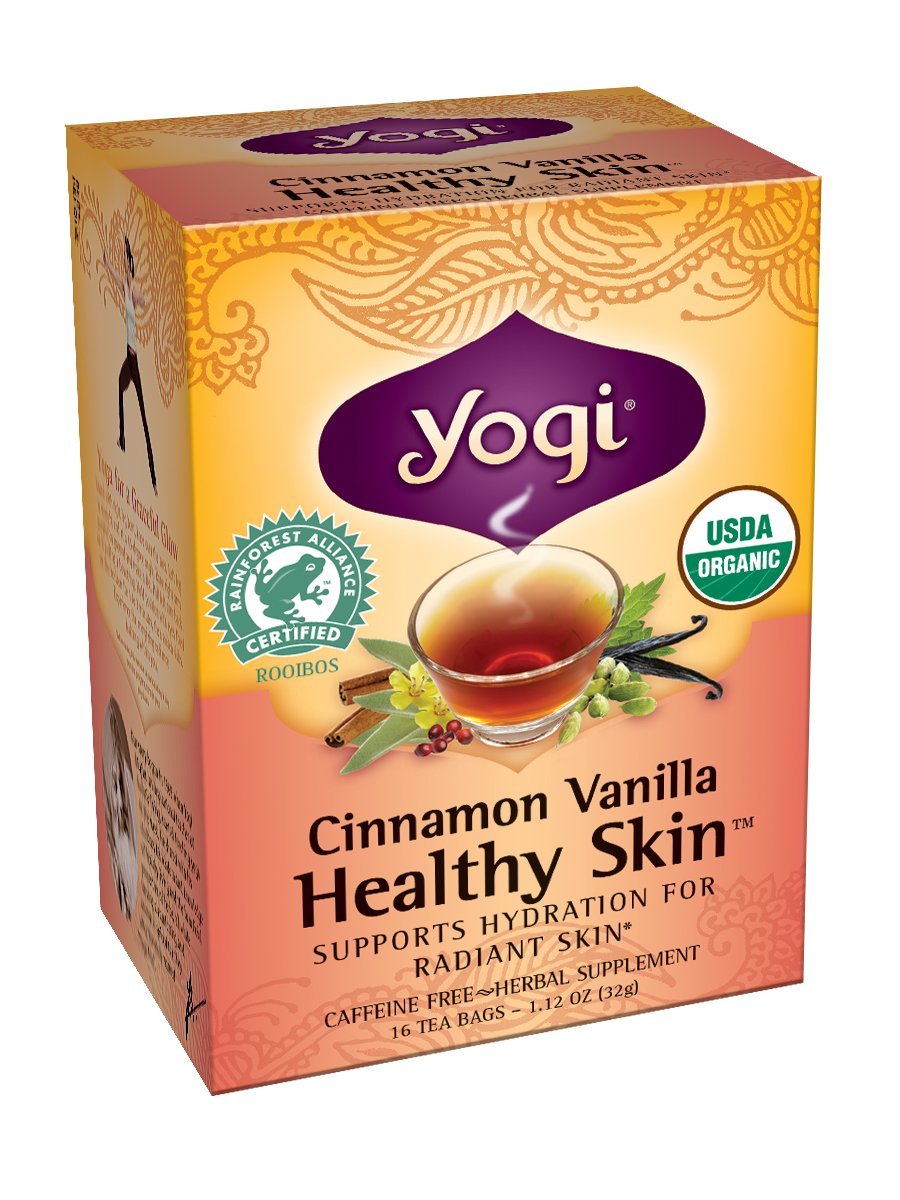 Yogi Cinnamon Vanilla Healthy Skin Tea, 16 Tea Bags free image download