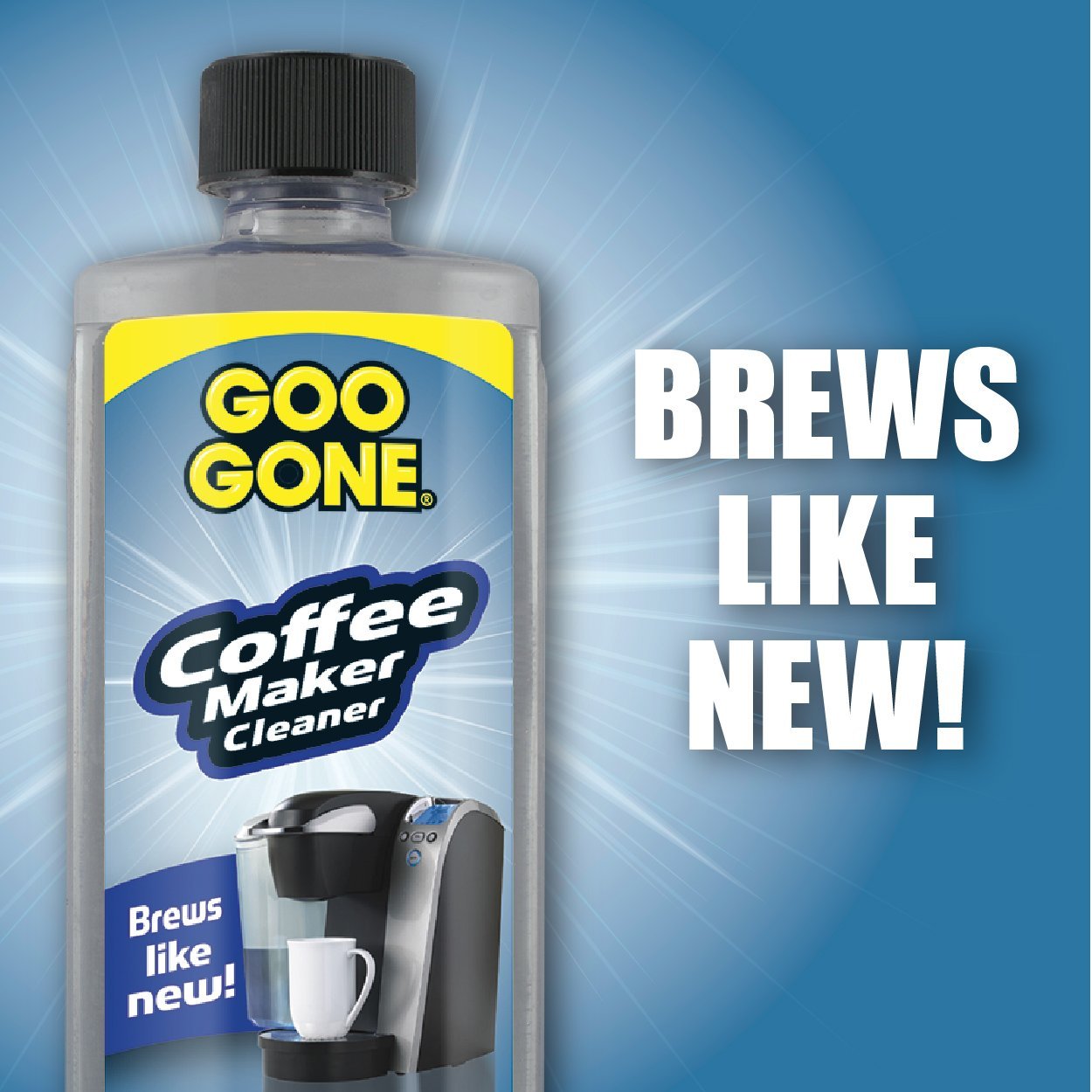 Goo Gone Coffee Maker Cleaner, 8 Fluid Ounce free image download