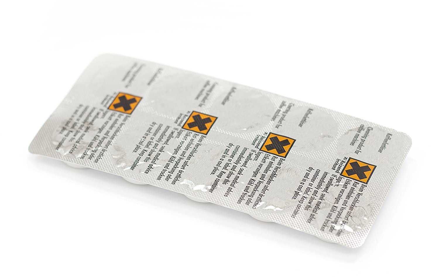 Saeco Espresso Machine Cleaner, Blister Pack of (10) tablets free image