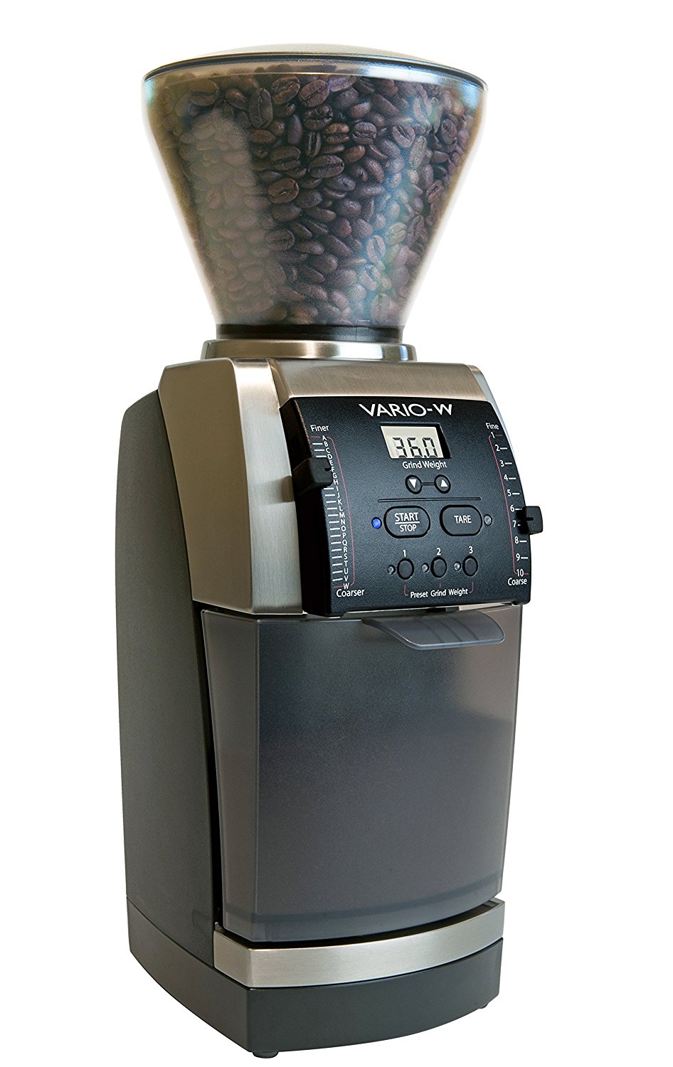 Baratza VarioW 986 Flat Ceramic Burr Coffee Grinder (Retail) N3 free