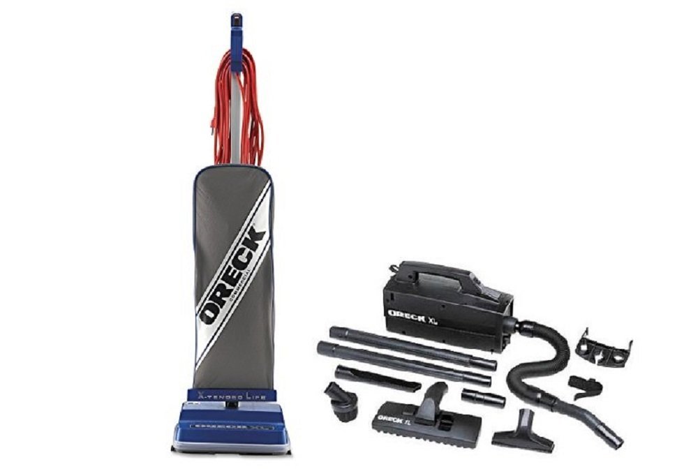 Oreck Commercial XL2100RHS Power Bundle with Oreck Super Deluxe Compact