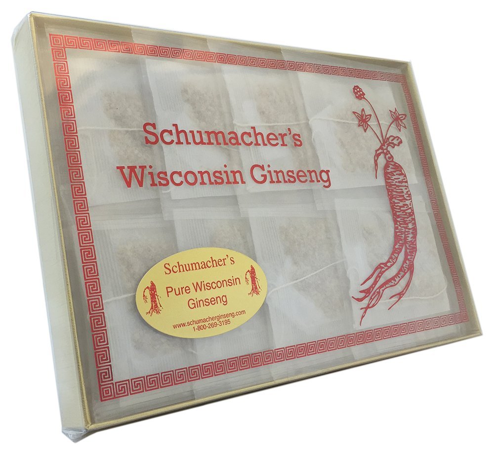 American Ginseng Tea, 100 Pure Wisconsin Ginseng roots BEST Herbal