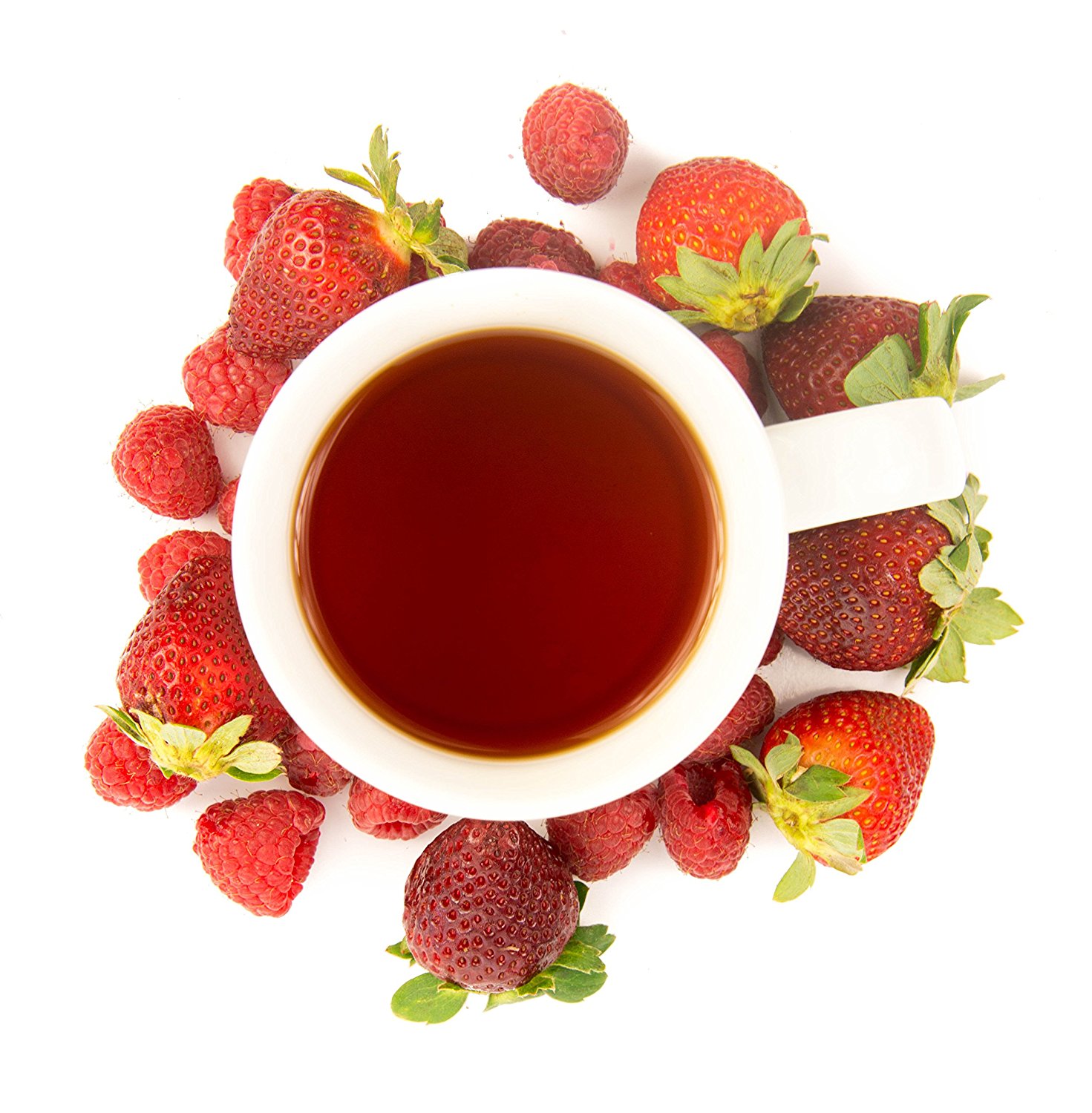 Good Karma Tea Raspberry, Strawberry Black Tea Indian Assam Loose Leaf