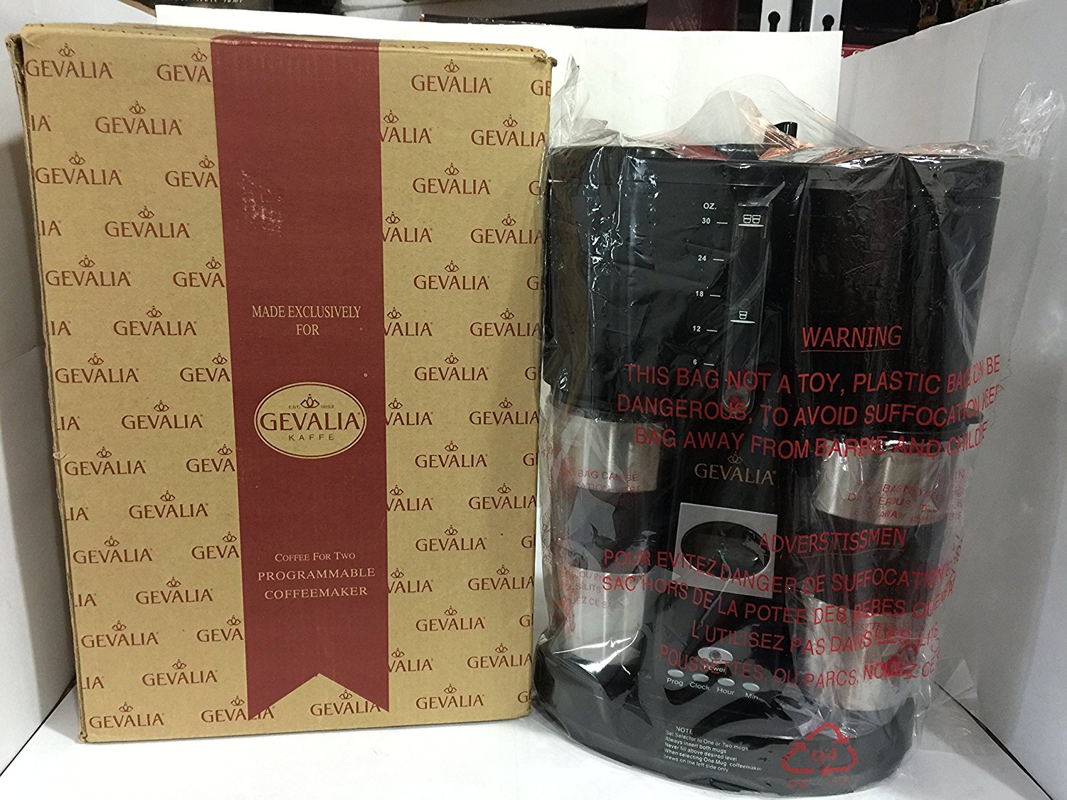 Gevalia Kaffe Programmable / Coffee for Two Coffee Maker free image