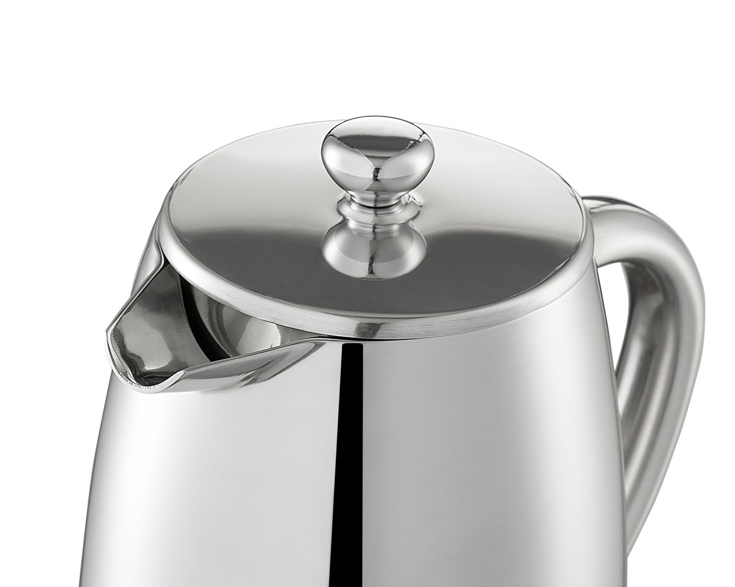 Quiseen Double Wall Stainless Steel French Press Coffee & Espresso