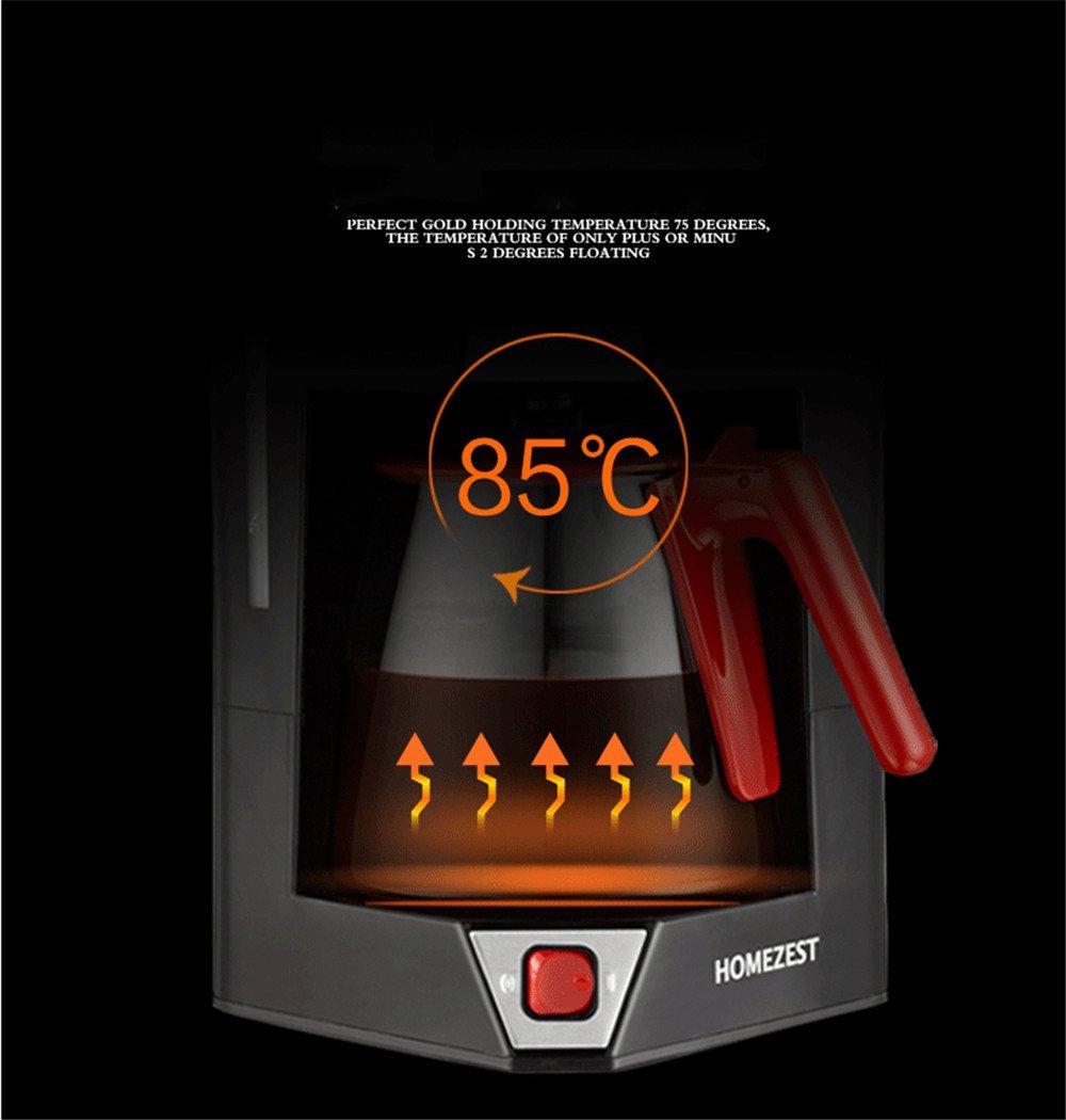 Royal CM832 American Style Fully Automatic Drip Coffee Machines 1.5L