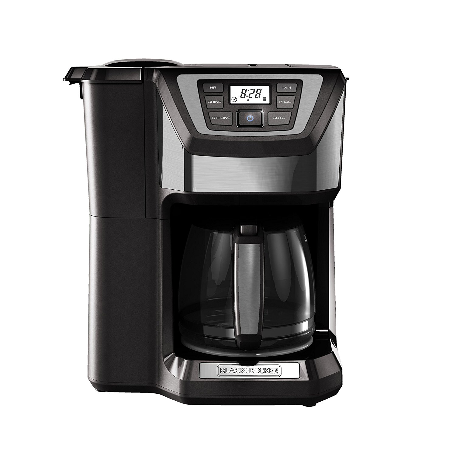 Black & Decker CM5000B 12Cup Mill and Brew Coffeemaker, Black N8 free
