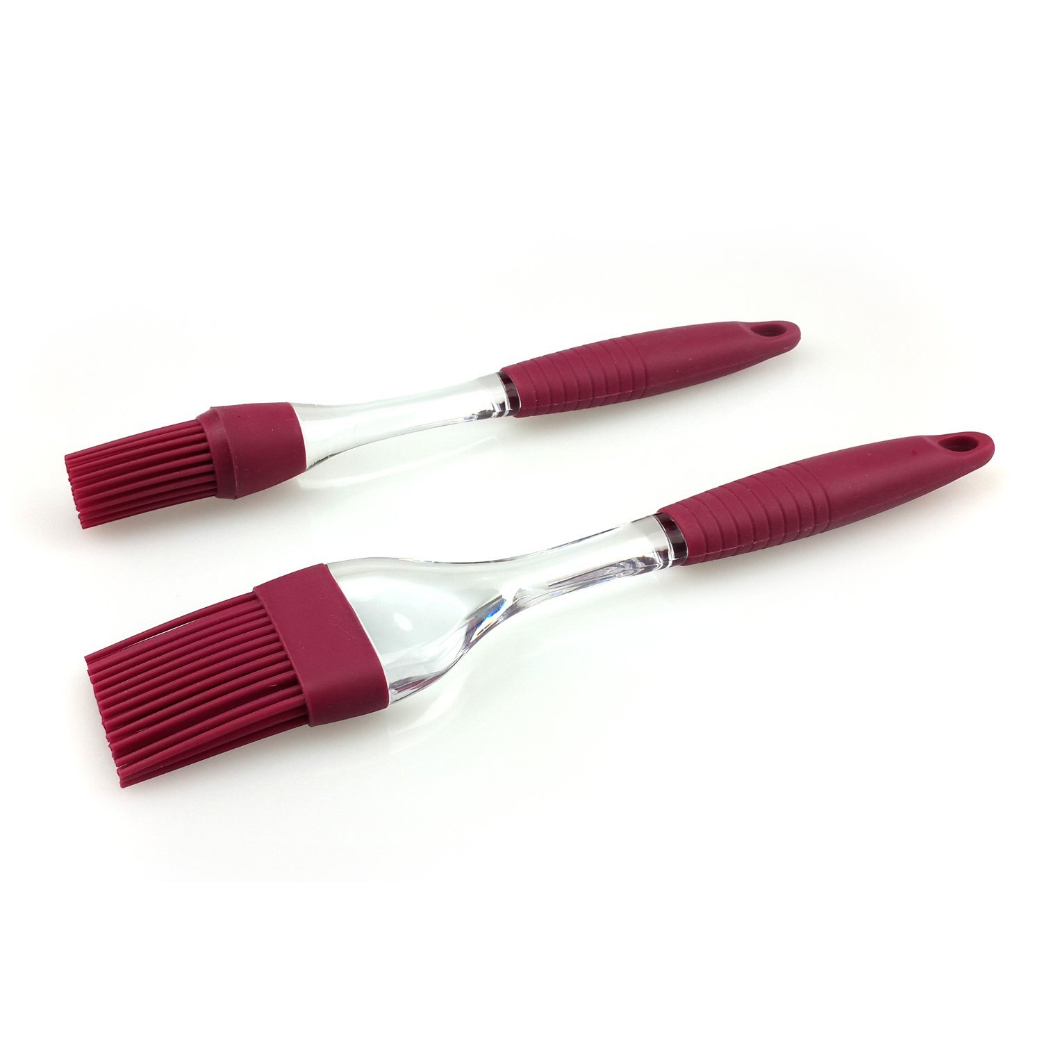EcoFriendly 2 Piece Set Silicone Basting Brushes & Pastry Brush Set
