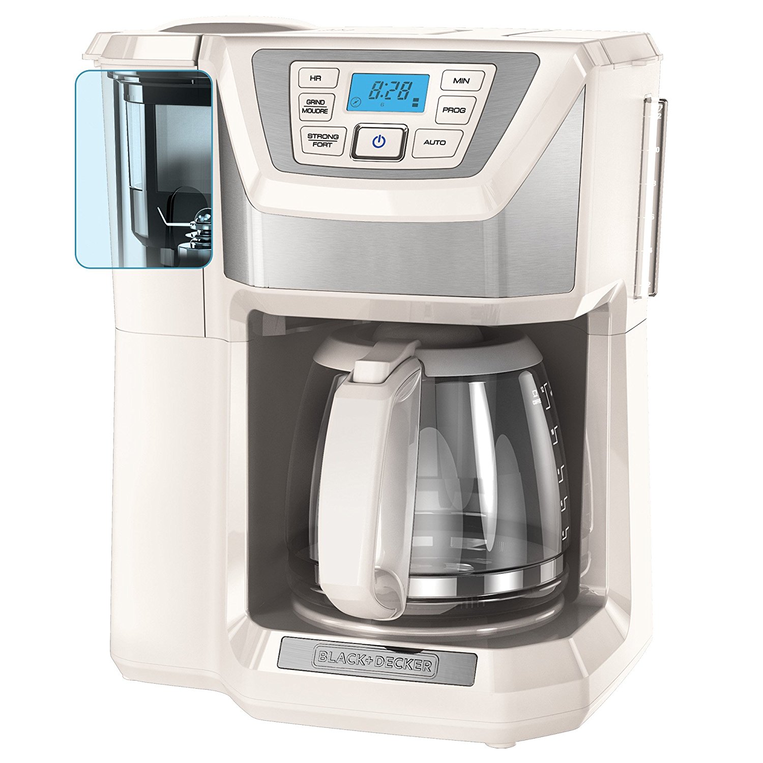 Black & Decker CM5000B 12Cup Mill and Brew Coffeemaker, Black N11 free