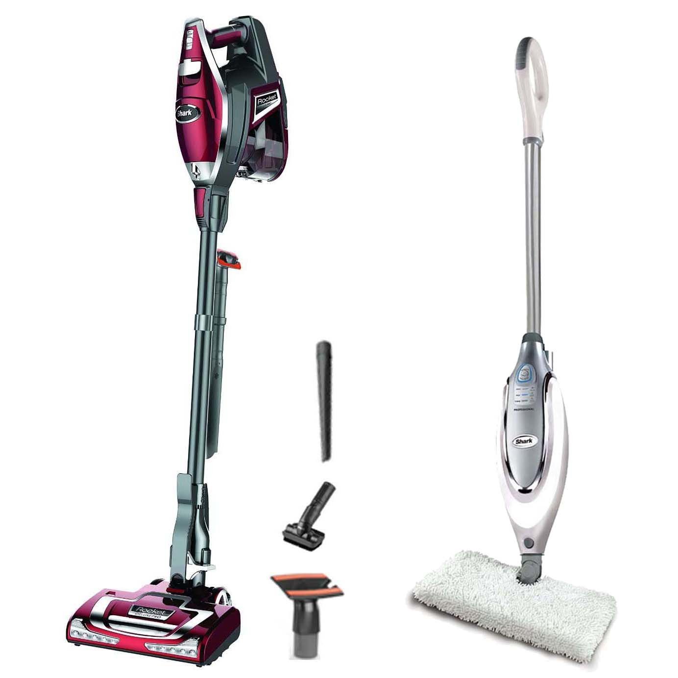 Certified Refurbished Shark Rocket Ultralight Vacuum + Shark Steam Pocket Mop, Certified