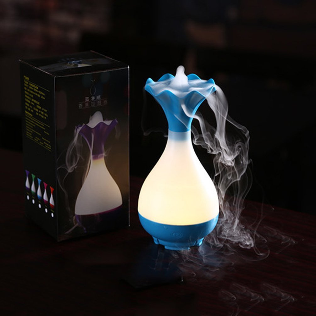 YJY Elegant Vase Aromatherapy Essential Oil Diffuser USB Silent