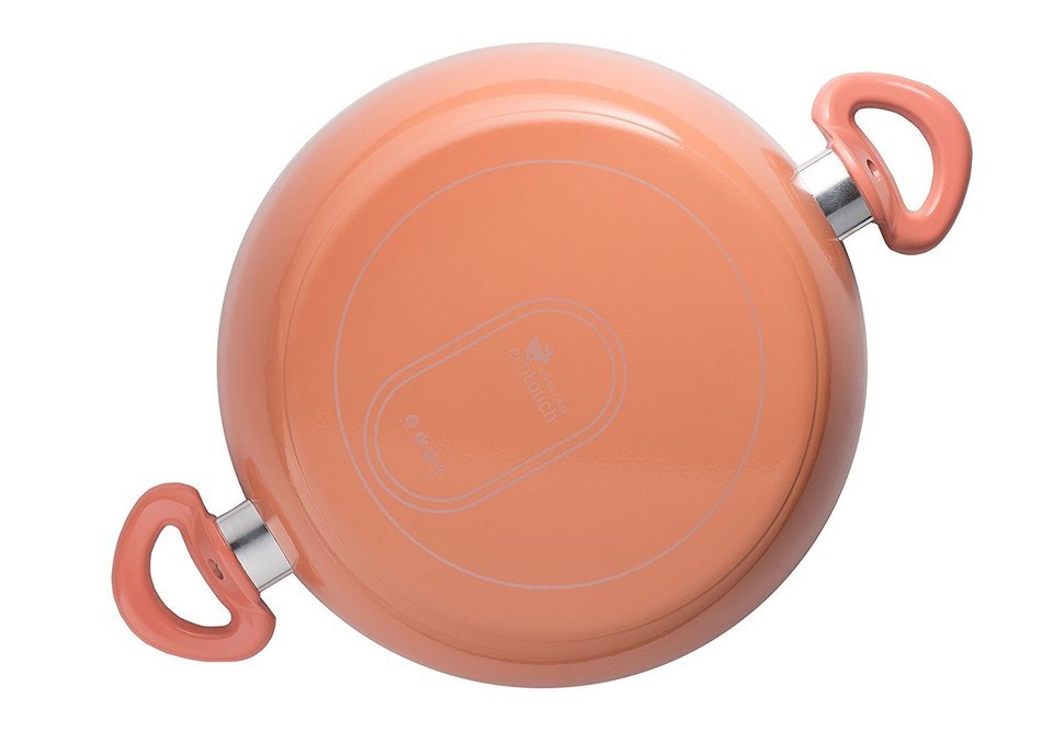 Essenso Ecotouch Lazio EnamelCoated Low Dutch Oven with Nonstick