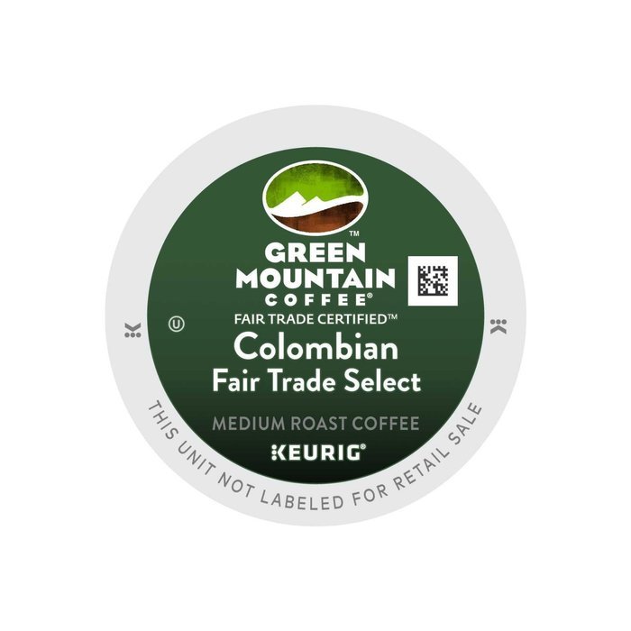 Green Mountain Coffee Fair Trade Colombian Select, KCup Portion Pack