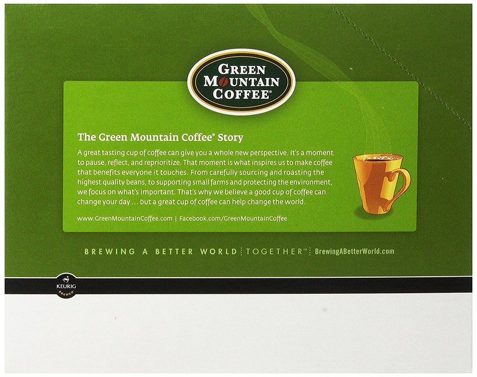 Green Mountain Coffee Mocha Nut Fudge, KCup Portion Pack for Keurig