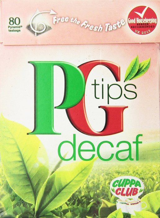 PG Tips Decaf 80 Ct Tea Bags 4 Pack N2 free image download