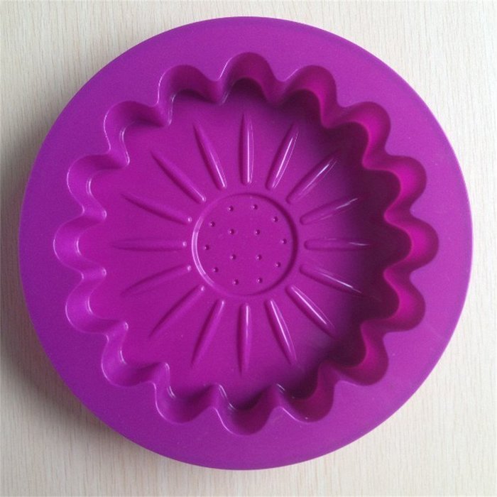 FLY Silicone Cake Mold Single Flower DIY Baking Cake Pan Sun Flower
