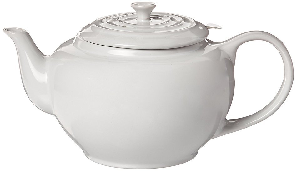 Le Creuset Unisex Large Teapot with Stainless Steel Infuser 1 qt