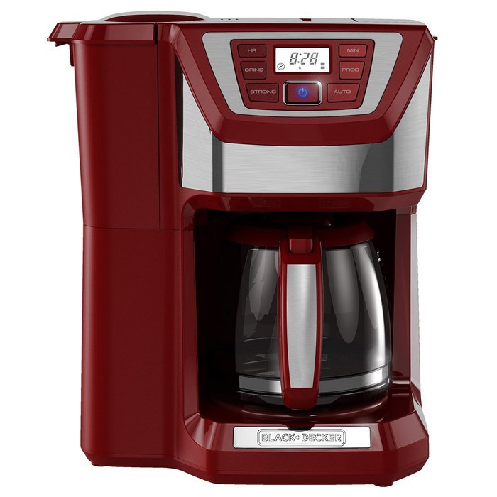 Black & Decker CM5000B 12Cup Mill and Brew Coffeemaker, Black N5 free