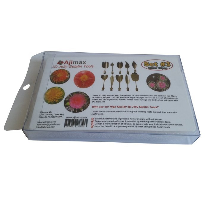 Gelatin Art Tools 3D Jelly Cake Tools Create Amazingly Beautiful 3D
