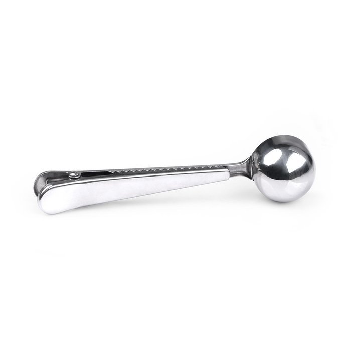 Delidge Coffee Scoop/Spoon with Bag Clip, Stainless Steel Measuring