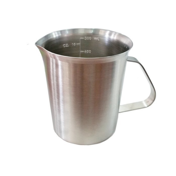 Daixers HeavyDuty Stainless Steel Frothing Pitcher With Measurements