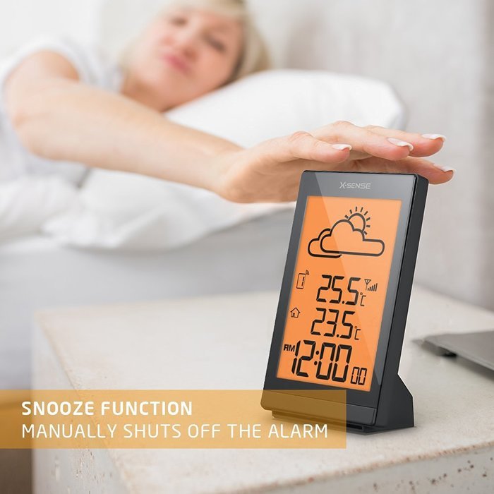 XSense AG4H Wireless Weather Station with Indoor/Outdoor Temperature, Forecast and Ice Alert