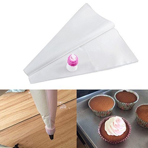 Zytho(TM) Hot SALE Icing Piping Bag Two Color Silicone Reusable Cake