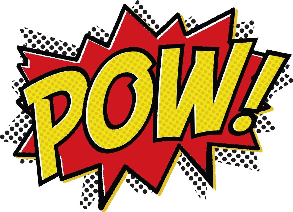 Comic Bam Pow free image download