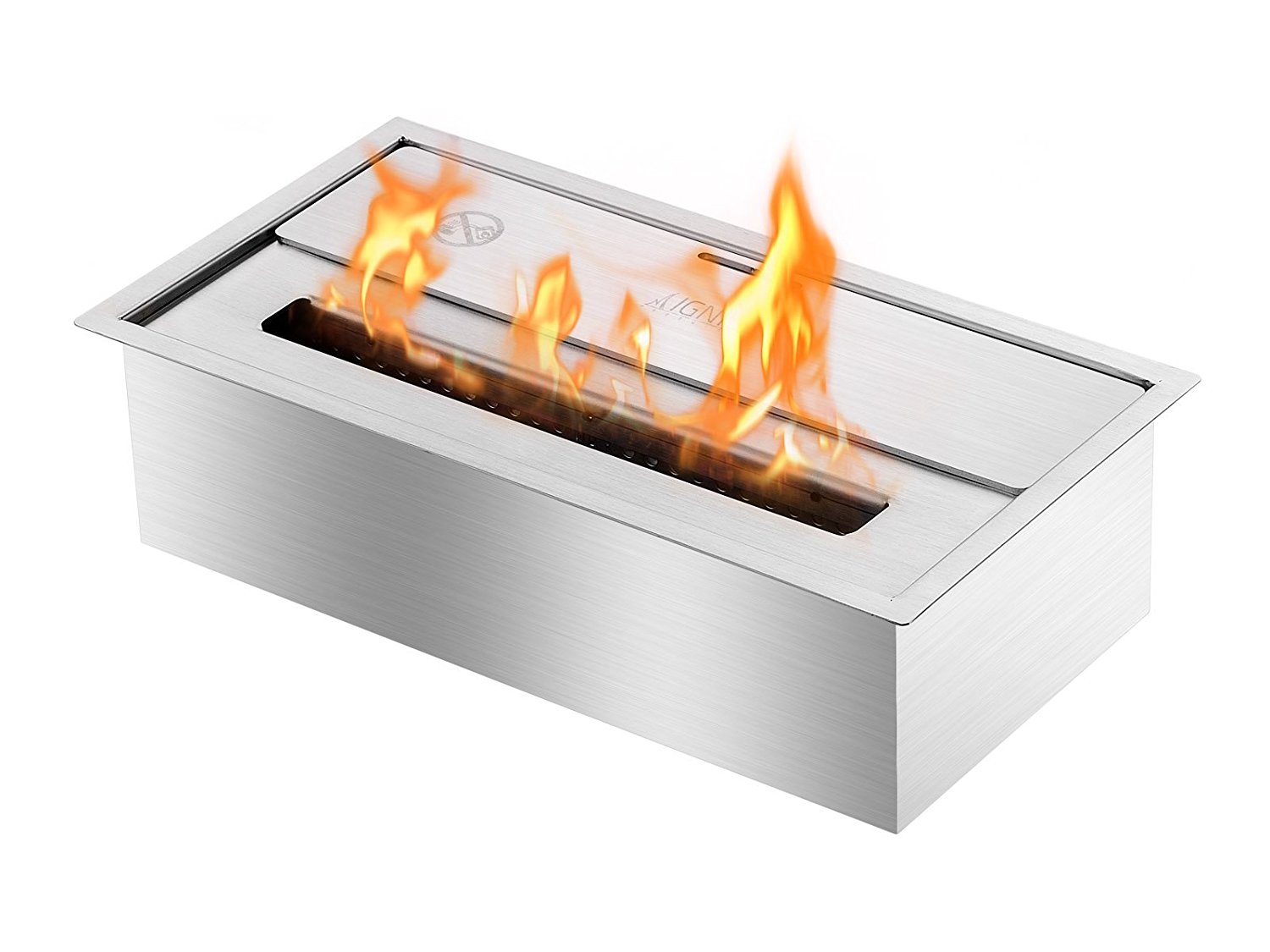 EHB1400 Eco Hybrid Bio Ethanol Burner, Ventless Ethanol Burner Insert