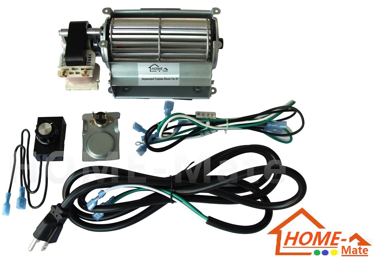 Hongso GFK21, FK21 Replacement Fireplace Blower Fan KIT for Heatilator