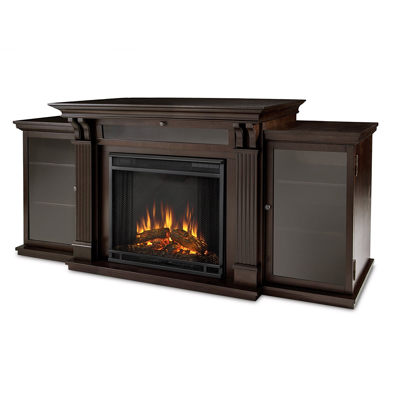 Real Flame 7720E Calie Entertainment Unit with Electric Fireplace