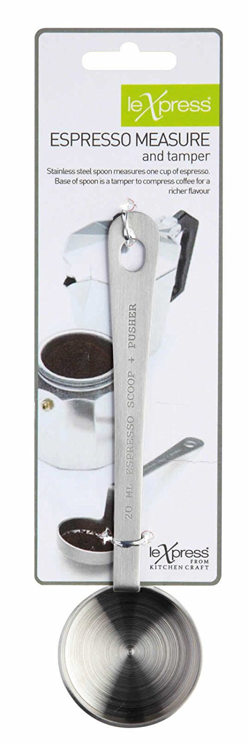 Le'xpress Stainless Steel Dual Coffee Scoop And Tamper by Kitchen Craft